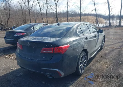 2018 Acura Tlx Tech Pkg z USA, uszkodzony, nr VIN 19UUB3F54JA003416
